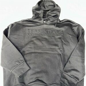 Essentials Black Hoodie
